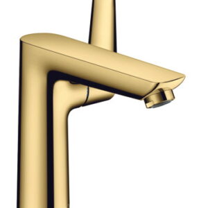 Baterie lavoar Hansgrohe Talis E 150 ventil pop-up gold optic lustruit