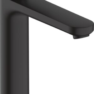 Baterie lavoar Hansgrohe Vernis Blend 190 ventil pop-up pentru lavoar tip bol negru mat