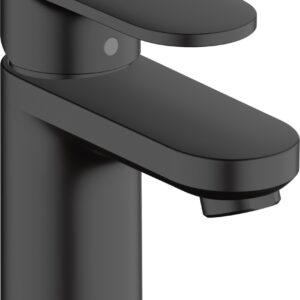 Baterie lavoar Hansgrohe Vernis Blend 70 ventil pop-up negru mat