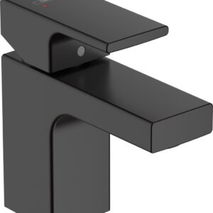 Baterie lavoar Hansgrohe Vernis Shape 70 ventil pop-up negru mat