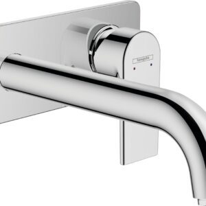 Baterie lavoar Hansgrohe Vernis Shape cu pipa 205mm montaj incastrat necesita corp ingropat crom