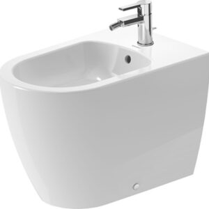 Bideu pe pardoseala Duravit ME by Starck back-to-wall 37x60cm alb