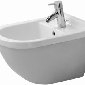 Bideu suspendat Duravit Starck 3 54x36cm prinderi ascunse