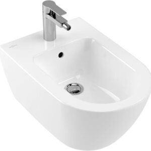 Bideu suspendat Villeroy & Boch Subway 2.0 CeramicPlus alb Alpin
