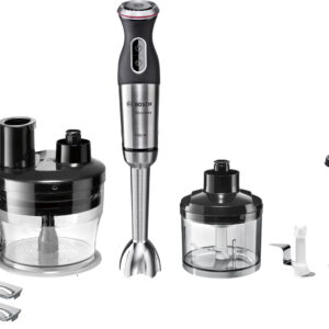 Blender de mana Bosch MS8CM6190 MaxoMixx 1000W tocator razatoare cutit gheata inox