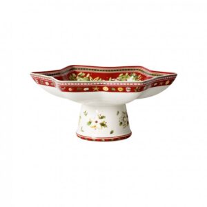 Bol cu picior Villeroy & Boch Winter Bakery Delight Star 27x21x12cm