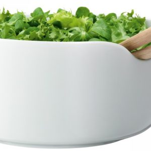 Bol cu tacamuri servire salata LSA International Dine 24cm