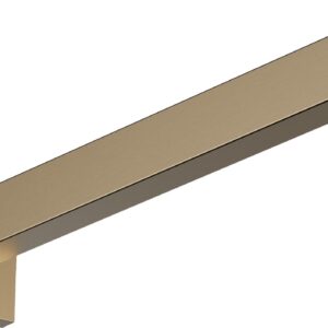 Brat de dus Hansgrohe Pulsify S 390mm montare pe perete bronz periat