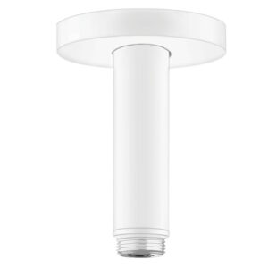 Brat de dus Hansgrohe S cu montare pe tavan 10cm alb mat