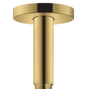 Brat de dus Hansgrohe S cu montare pe tavan 10cm auriu