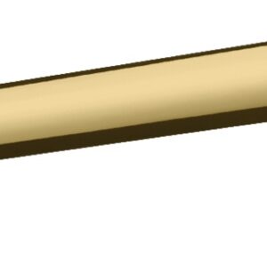 Brat de perete Hansgrohe 389 mm gold optic lustruit