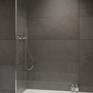 Cabina de dus tip Walk-in Radaway MODO SL II 90 cm orientare stanga profil crom lucios