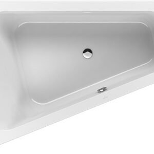 Cada baie asimetrica Villeroy & Boch Loop & Friends 175x135x44cm acril orientare stanga alb alpin