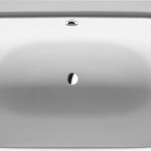 Cada baie asimetricaDuravit Luv 185x95cm compozit orientare dreapta cu panou integrat si picioare incluse