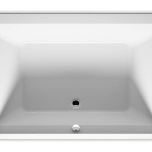 Cada baie rectangulara Riho Castello 180x120cm acril