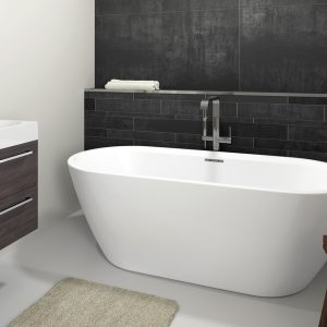 Cada free-standing Riho Inspire 160x75cm alba