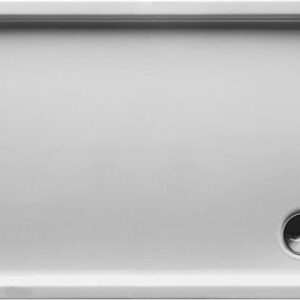 Cadita de dus dreptunghiulara Duravit D-Code 110x75cm acril alb