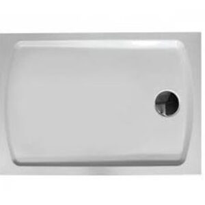Cadita de dus dreptunghiulara Huppe StreamLine acril 80x120cm slim