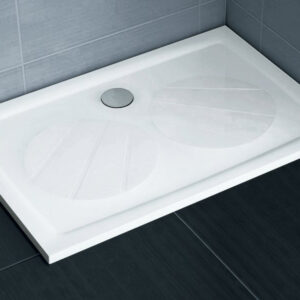 Cadita de dus rectangulara Ravak Gigant Pro 120x80cm alb