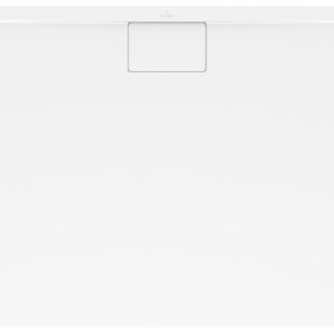 Cadita de dus rectangulara Villeroy & Boch Architectura MetalRim 120x90cm alb