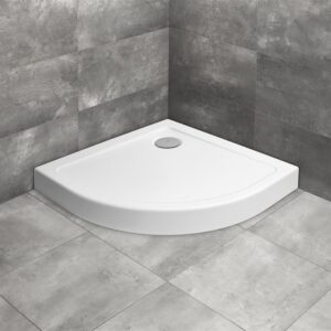 Cadita de dus semirotunda Radaway Doros A Compact 90x90 cm
