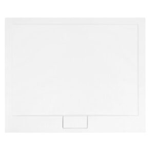 Cadita dus dreptunghiulara Besco Axim Ultraslim 100x80x4.5cm alb