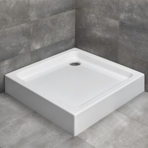 Cadita dus dreptunghiulara Radaway Siros C Compact 80x80x17cm