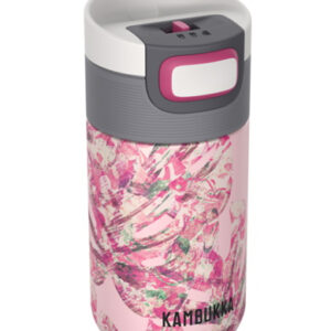 Cana termos Kambukka Etna cu capac 3 in 1 Snapclean inox 300ml Monstera Leaves