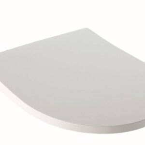 Capac WC Geberit iCon slim cu inchidere lenta Alb