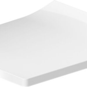 Capac wc Duravit Viu Compact cu inchidere lenta alb