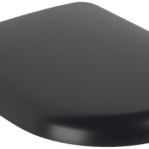 Capac wc Villeroy & Boch Antao cu inchidere lenta si QuickRelease Pure Black