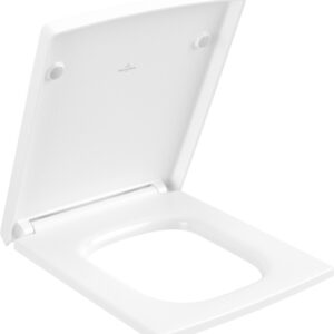 Capac wc Villeroy & Boch Memento 2.0 cu inchidere lenta si QuickRelease alb mat