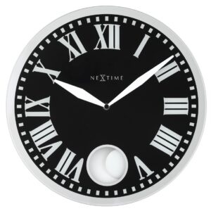 Ceas de perete NeXtime Romana 43cm Black