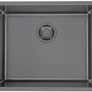 Chiuveta bucatarie Alveus Monarch Kombino 50 F S 500x400mm inox antracit