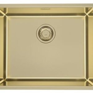 Chiuveta bucatarie Alveus Monarch Kombino 50 F S 500x400mm inox auriu