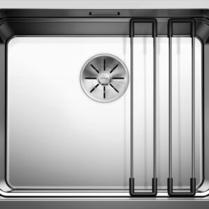 Chiuveta bucatarie Blanco Etagon 500-U 540x440mm 2 sine glisante montare sub blat inox lucios satinat