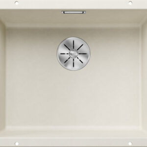 Chiuveta bucatarie Blanco Subline 500-U 530x460mm montare sub blat Silgranit alb antic