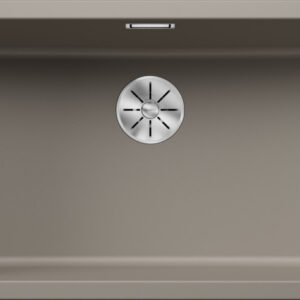 Chiuveta bucatarie Blanco Subline 700-U 730x460mm montare sub blat Silgranit maro trufe