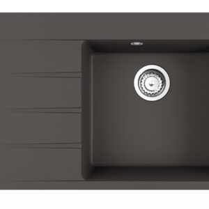 Chiuveta bucatarie Franke Centro CNG 611/211-78 ST picurator stanga 78x50cm fragranite Slate Grey