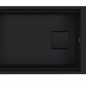 Chiuveta bucatarie Franke Kubus 2 KNG 110-62 62x42cm fragranite Matte Black