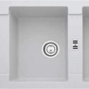 Chiuveta bucatarie Franke Maris MRG 621 reversibila 1160x500mm tehnologie Sanitized fragranite Bianco
