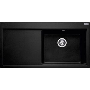 Chiuveta bucatarie Franke Mythos MTG 611-100 ST  picurator stanga  1000x515mm   fragranite  Nero