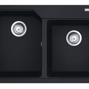 Chiuveta bucatarie Franke Urban UBG 620-36-33 doua cuve 780x500mm fragranite Matte Black