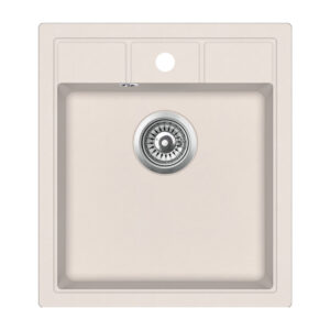 Chiuveta bucatarie Teka Easy Estela 45 S-TQ 1B 450x515mm Tegranite+ Topasbeige