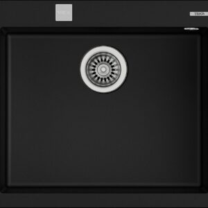 Chiuveta bucatarie Teka Forsquare 50.40 TG Q 570 x 500mm tegranit Black
