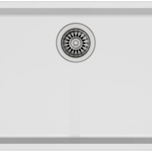 Chiuveta bucatarie Teka Maestro Square 72.40 TG W 760x440mm montare sub blat Tegranite White
