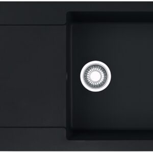 Chiuveta bucatarie fragranite Franke Maris MRG 611-L reversibila 970x500mm tehnologie Sanitized Matte Black