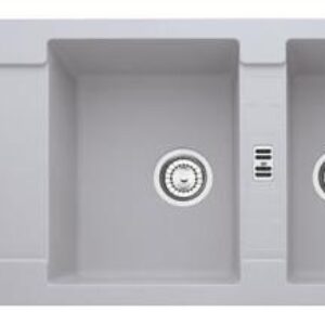 Chiuveta bucatarie fragranite Franke Maris MRG 621 reversibila 1160x500mm tehnologie Sanitized Alluminio