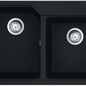 Chiuveta bucatarie fragranite Franke Urban UBG 620-78 cu doua cuve 780x500mm Matte Black