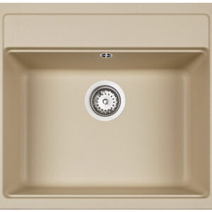 Chiuveta bucatarie tegranit Teka Menorca 60S TG 1B cu 1 cuva 570x510mm ventil Pop-up Topasbeige